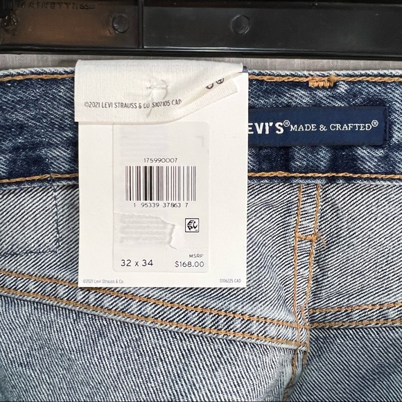 Levi’s Made & Crafted 551Z Authentic Straight Fit Jean In Pacific Crest - Picture 10 of 10